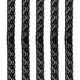 30mm Black Rose Pattern Embroidery Lace
